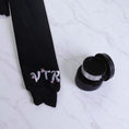 Load image into Gallery viewer, Hoodie Suede Black Courage Force Vaillance
