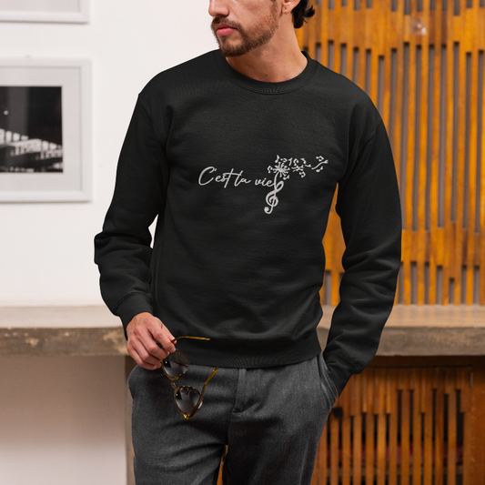 Sweater Black C'est La Vie