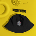 Load image into Gallery viewer, Hat Bob Black Vis Tes Rêves Circle
