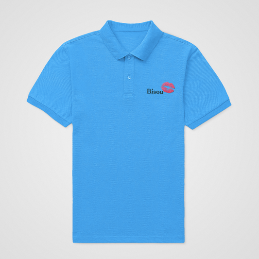 Polo Shirt Blue Bisou
