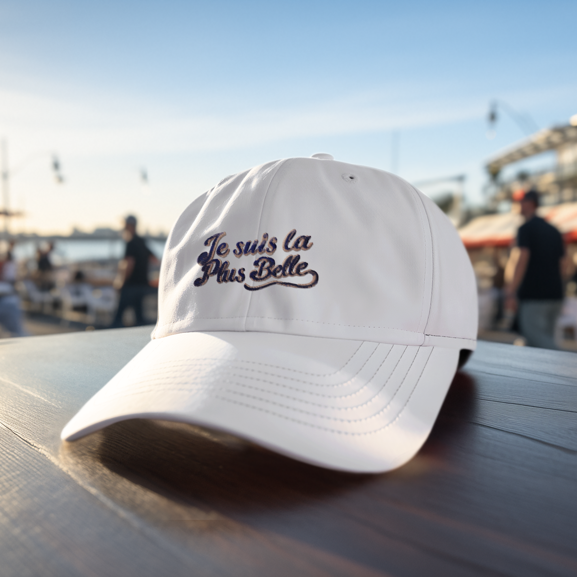 Cap Je Suis La Plus Belle Blue