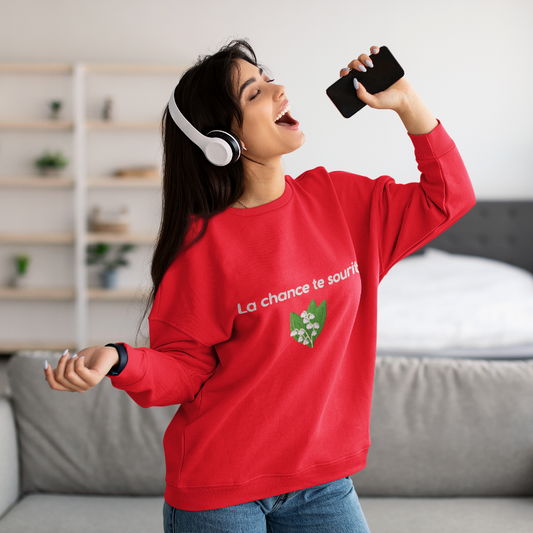 Sweater Red La Chance Muguet