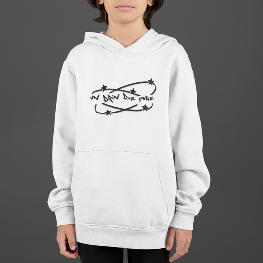 Child Hoodie White Brin de Folie