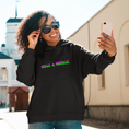 Load image into Gallery viewer, Hoodie Black Belle et Rebelle
