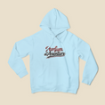 Load image into Gallery viewer, Hoodie Blue Parfum d'Aventure

