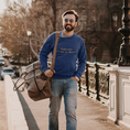 Load image into Gallery viewer, Sweater Navy Langue Molière
